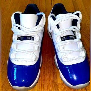Jordan Women's Sneakers in Blue and White